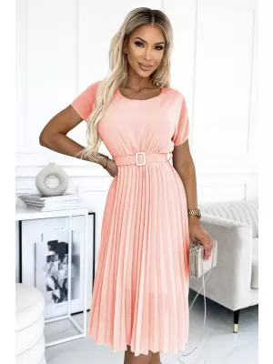 Rochie NUMOCO 465-1 PIERSICĂ
