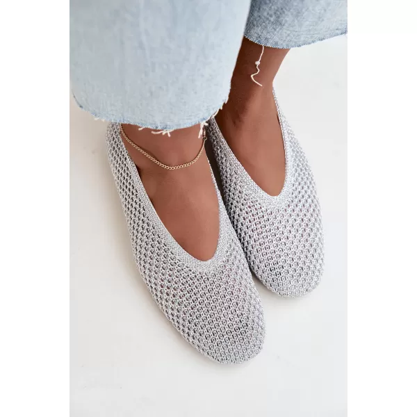  Balerini de dama BOTO CH956 ARGINT 
