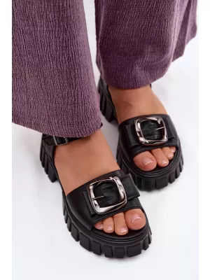Sandale de dama VINCEZA 79611 NEGRU