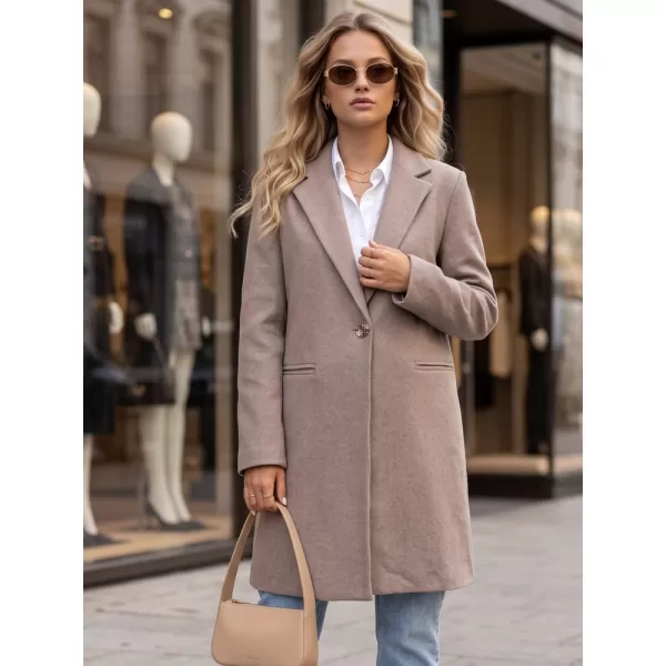  Palton de damă DSTREET NY0796 BEJ 
