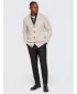 Cardigan pentru bărbați OMBRE OM-SWCD-0200 BEJ