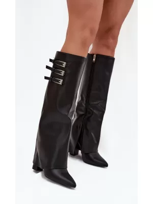 Cizme de dama BOTO C-354 NEGRU