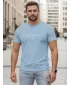 Tricou pentru bărbați DSTREET NX5124R-SK ALBASTRU DESCHIS