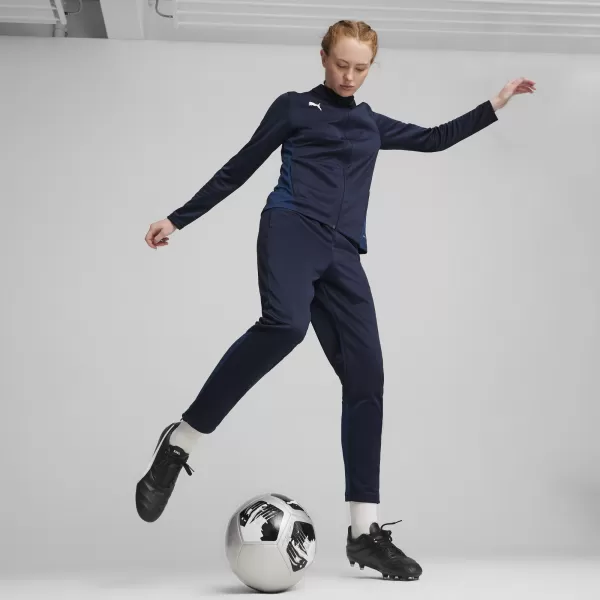 Geaca de dama PUMA TEAMGOAL TRAINING JACKET WMN 658635-06 PUMA BLEUMARIN/ALB/ALBASTRU PERSAN 