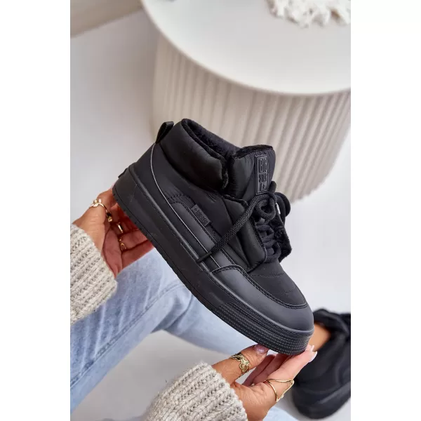  Oameni de zăpadă pentru femei BIG STAR SHOES OO274A530 NEGRU 