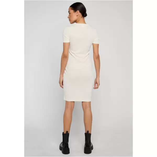  Rochie URBAN CLASSICS TB8275 ALB/NISIP 
