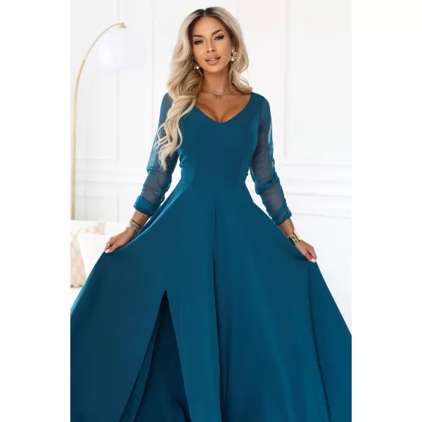  Rochie NUMOCO 640-7 VERDE MARE 