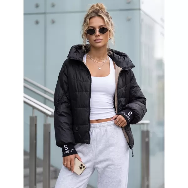  Geaca de dama DSTREET TY5759 NEGRU 