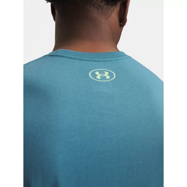  Tricou pentru bărbați UNDER ARMOUR TEAM ISSUE WORDMARK SS 1329582-466 ALBASTRU 