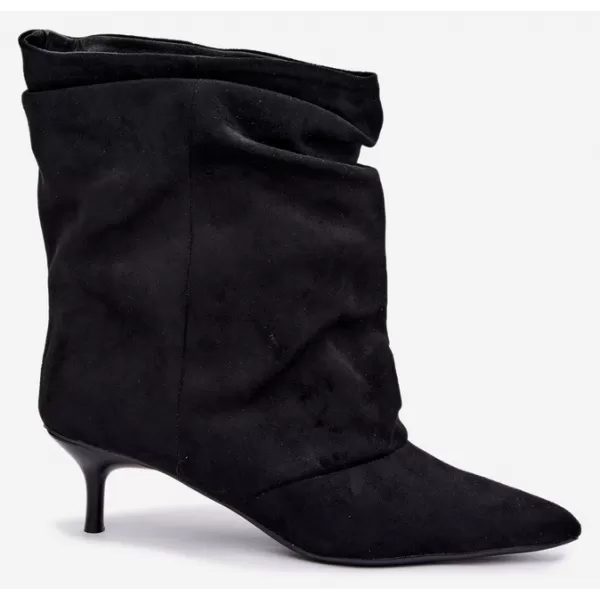  Botine de dama BOTO 7100 NEGRU 