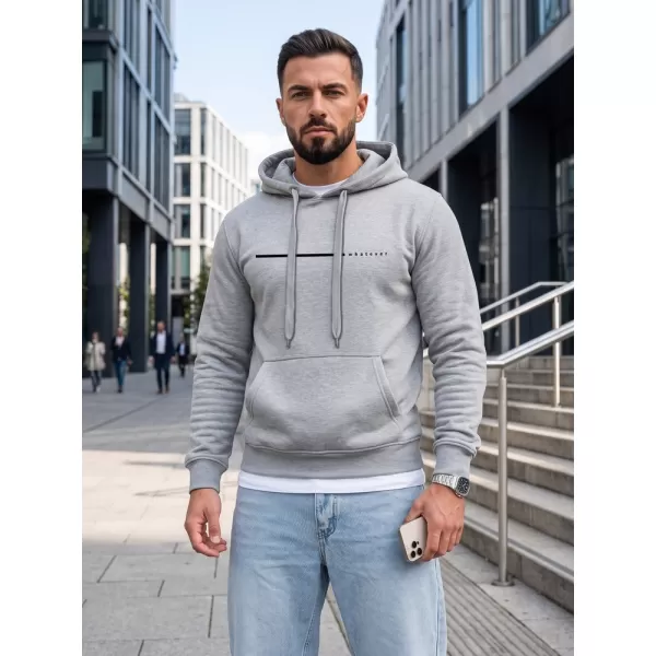  Hanorac pentru bărbați DSTREET NX5128BX-02-09 GRI DESCHIS 