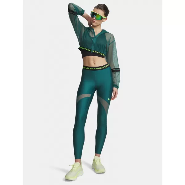  Jambiere de damă UNDER ARMOUR HEATGEAR MESH LEGGING 6010009-338 VERDE 