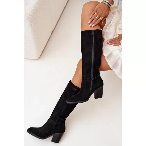  Cizme de dama BOTO 2704 NEGRU 