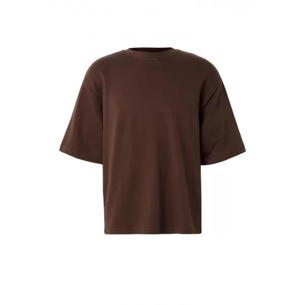  Tricou pentru bărbați URBAN CLASSICS TB8097 MARO CIOCOLATA 