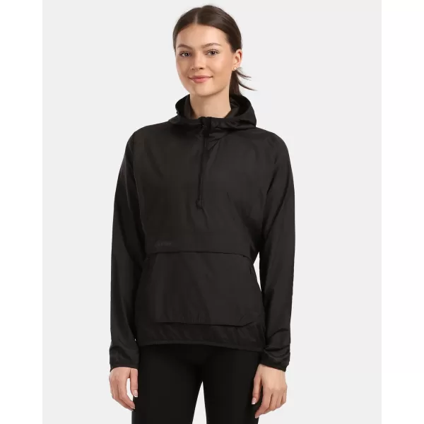  Blazer de vânt pentru femei KILPI ANORI-W 1L0111KI NEGRU 