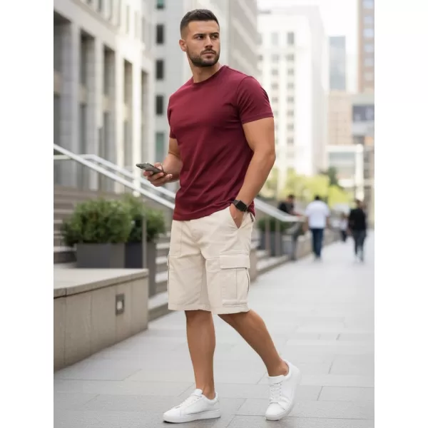  Tricou pentru bărbați DSTREET RX5677 CLARET 