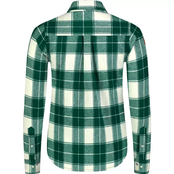 Cămașă de flanel pentru femei NORDBLANC WILLOW NBSSL8371 VERDE 