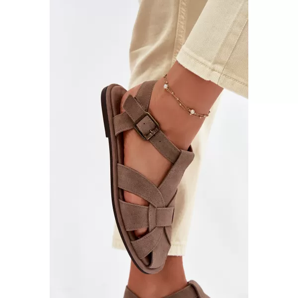  Sandale de dama BIG STAR SHOES TT274250 BEJ 