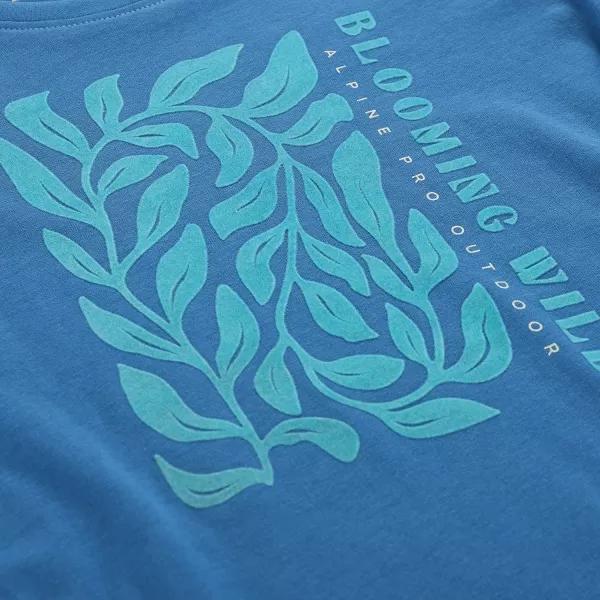  Tricou pentru copii ALPINE PRO ECCO 2 VALLARTA ALBASTRU VARIANTA PC 