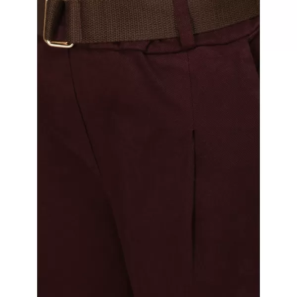  Pantaloni de dama DSTREET UY3186 BURGUNDIA 