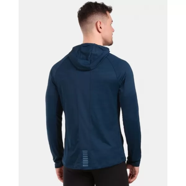  Tricou funcțional pentru bărbați KILPI AILEEN-M 1M0308KI ALBASTRU ÎNCHIS 