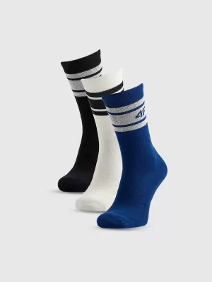 Șosete pentru bărbați 4F WSS26USOCM584 MULTICOLOR 3