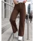 Pantaloni de dama DSTREET UY3091 ROŞU