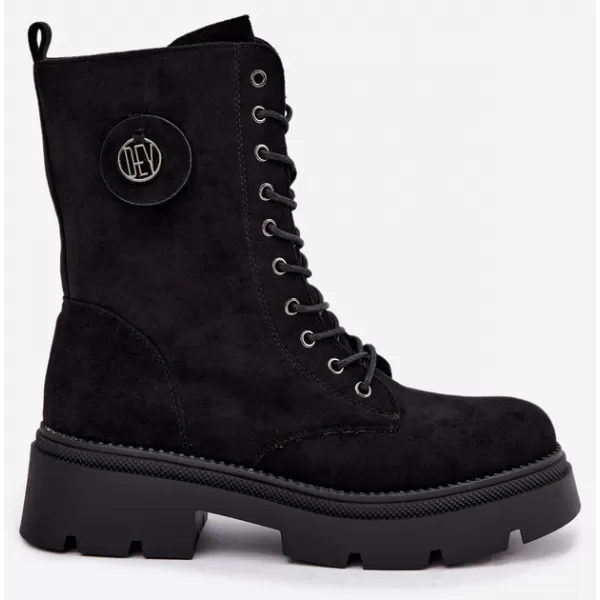 Pantofi de dama BOTO DA202P NEGRU MAT 