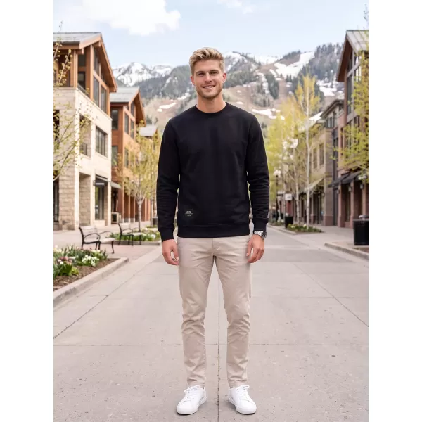  Hanorac pentru bărbați ALTISPORT NP/ALMST43001 OPAL NEGRU 