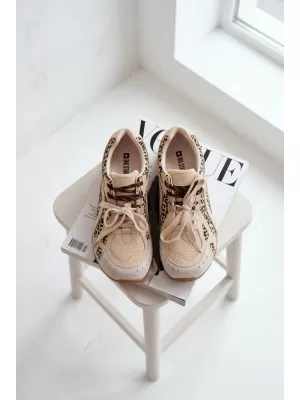 Adidași de damă BIG STAR SHOES TT274549 BEJ