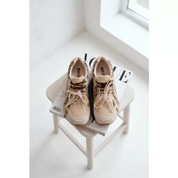  Adidași de damă BIG STAR SHOES TT274549 BEJ 