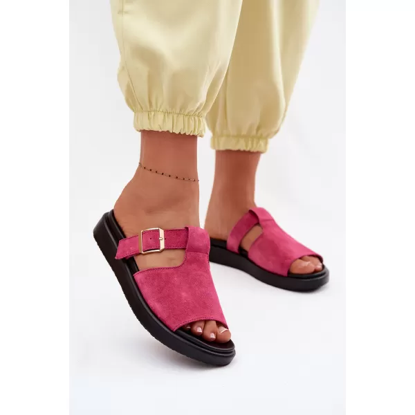  Papuci de damă BOTO 26SD18-51 FUCSIA 