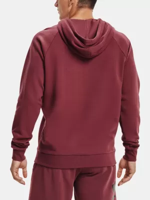 Hanorac pentru bărbați UNDER ARMOUR RIVAL FLEECE BIG LOGO HD 1357093-652 ROŞU