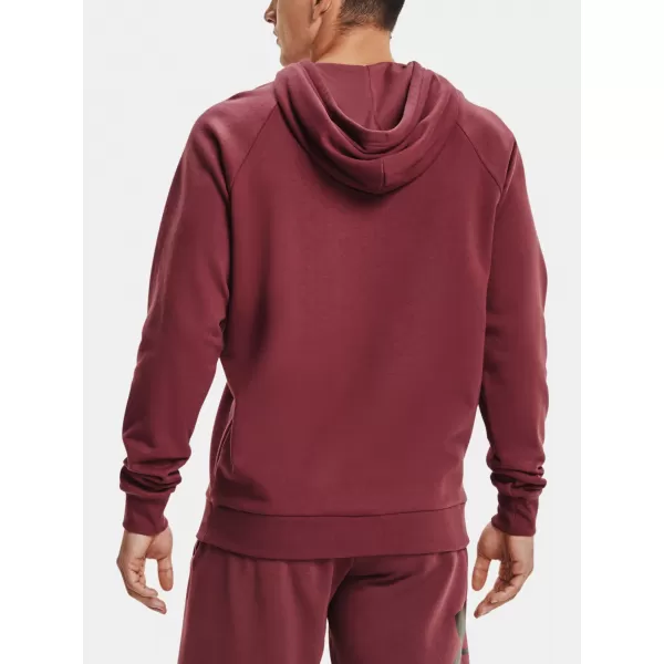  Hanorac pentru bărbați UNDER ARMOUR RIVAL FLEECE BIG LOGO HD 1357093-652 ROŞU 