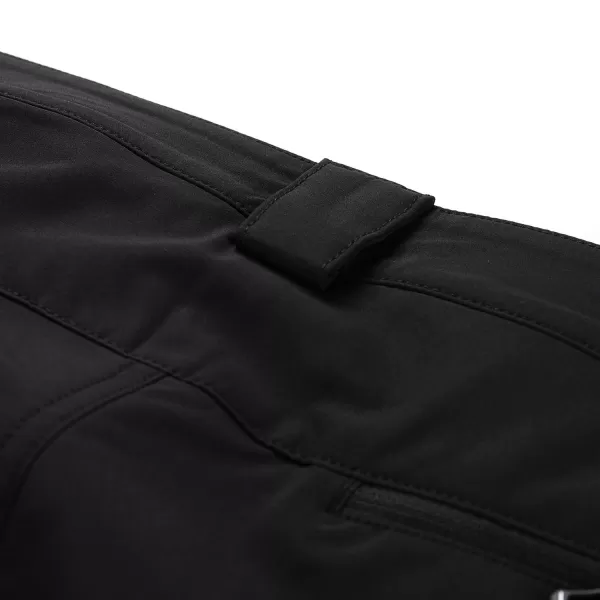  Pantaloni capri pentru bărbați ALPINE PRO WEDER 2 NEGRU 
