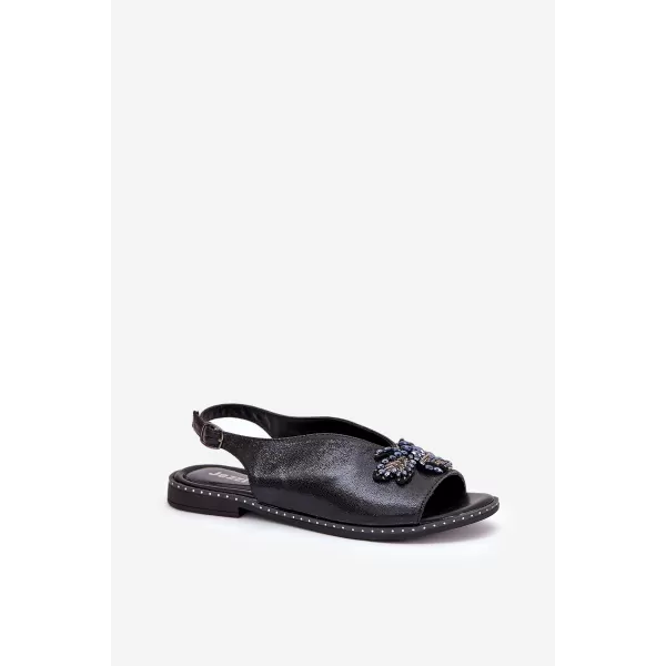  Sandale de dama BOTO RMR2060-22 NEGRU 