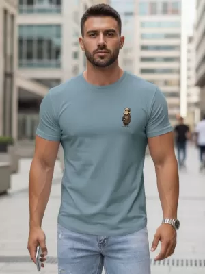 Tricou pentru bărbați DSTREET NX5101R-SB ALBASTRU