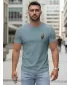 Tricou pentru bărbați DSTREET NX5101R-SB ALBASTRU