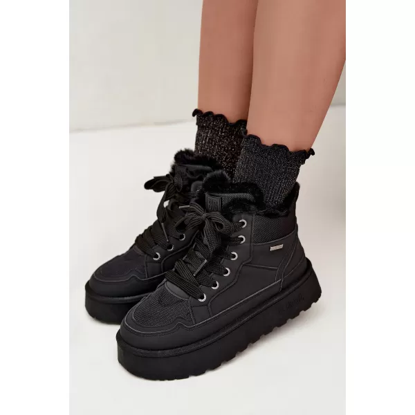  Pantofi de dama BIG STAR SHOES UU274167 NEGRU 