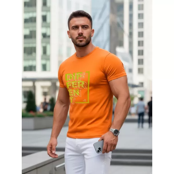 Tricou pentru bărbați DSTREET NX5008R PORTOCALE 