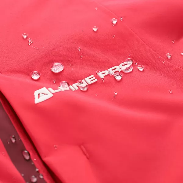  Geaca de schi pentru copii ALPINE PRO DEARO 3 ZMEURĂ 