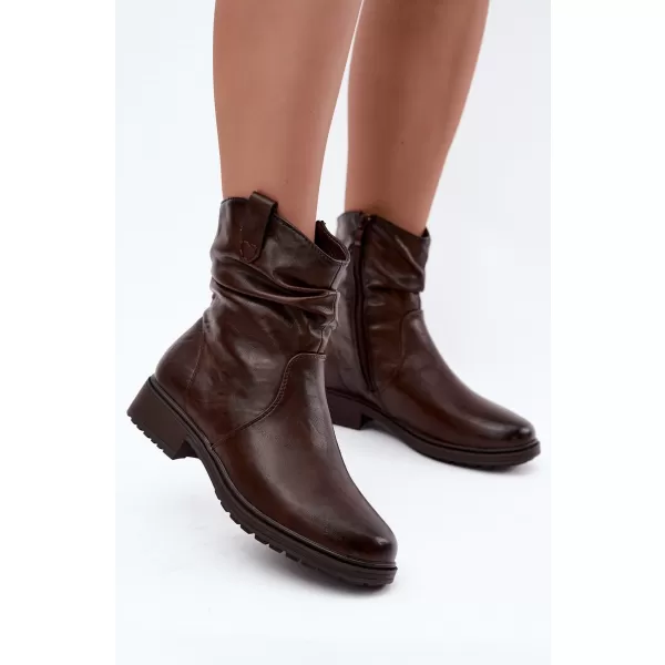  Botine de dama BOTO ASA295-1 MARO 