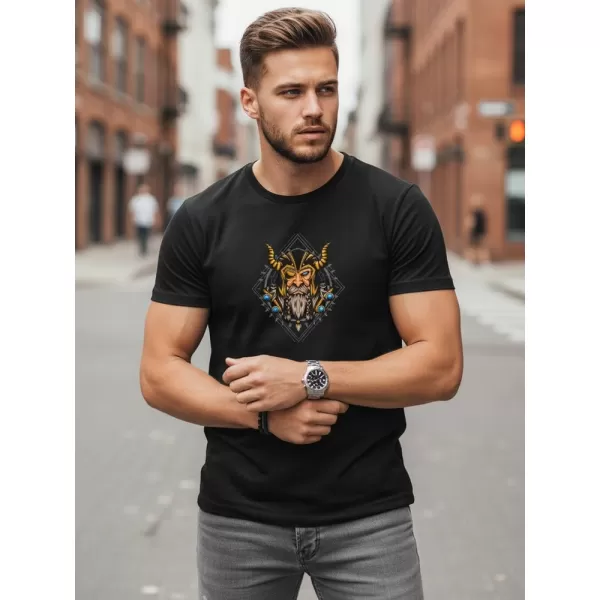  Tricou pentru bărbați DSTREET NX0144R-BK NEGRU 