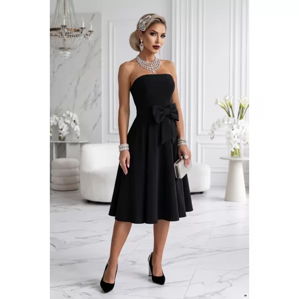  Rochie NUMOCO 692-1 NEGRU 