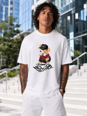 Tricou pentru bărbați DSTREET NX1039R-WH-O ALB