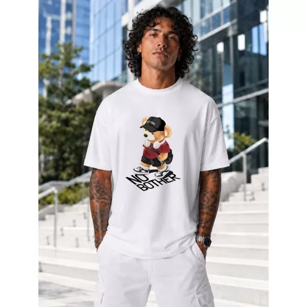  Tricou pentru bărbați DSTREET NX1039R-WH-O ALB 