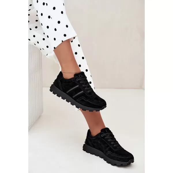  Adidași de damă D&A LR62-7101 NEGRU 