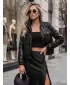 Geaca de dama DSTREET TY5856 NEGRU