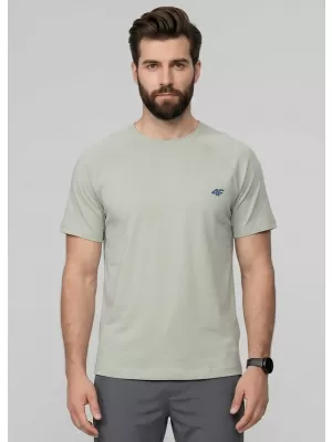 Tricou pentru bărbați 4F WAW25TTSHM2373 MENTĂ