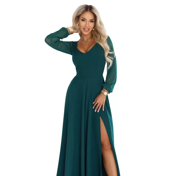  Rochie NUMOCO 640-6 VERDE 